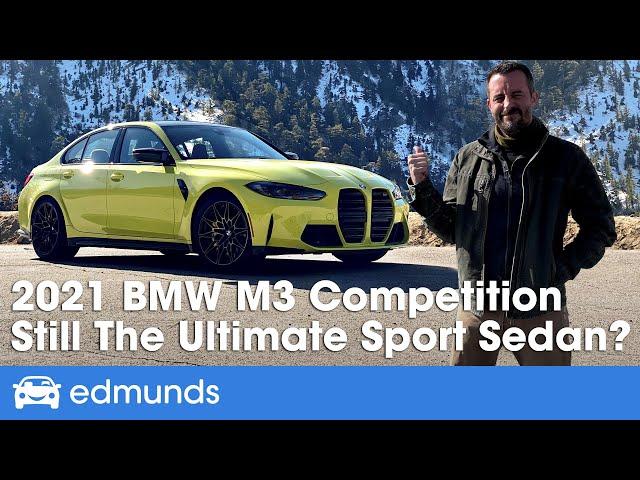 2021 BMW M3 Review | Driving the M3 Competition Luxury Sport Sedan | Price, HP, Interior & More