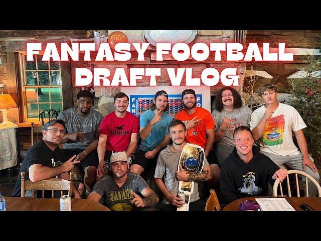 2024 Fantasy Football Draft Vlog 