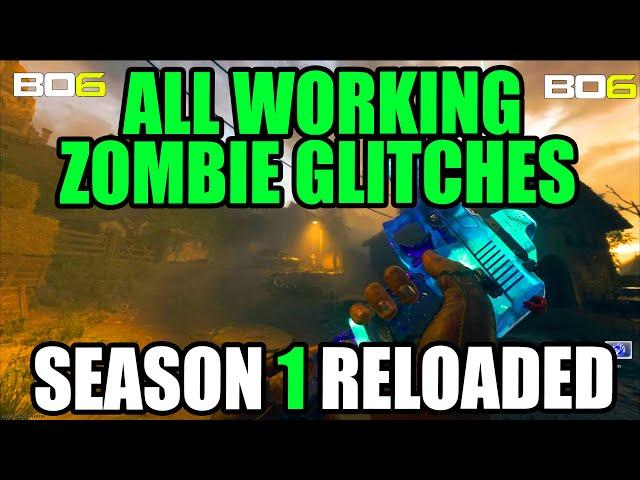 BO6 ZOMBIE GLITCH: ALL WORKING ZOMBIE GLITCHES SEASON 1 RELOADED GOD MODE GLITCH BO6 XP GLITCH BO6