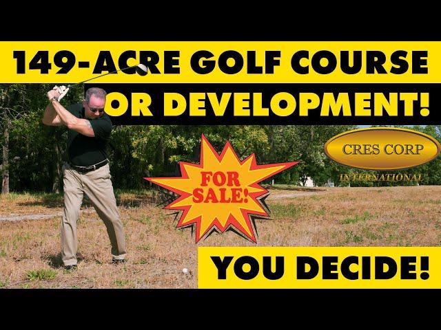 Spring Hill, FL - 149-Acre Golf Course Or Development Opportunity For Sale!!!