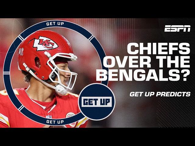 Get Up's UNANIMOUSLY taking the Chiefs to beat the Bengals + Rodgers and Jets look to BOUNCE BACK 