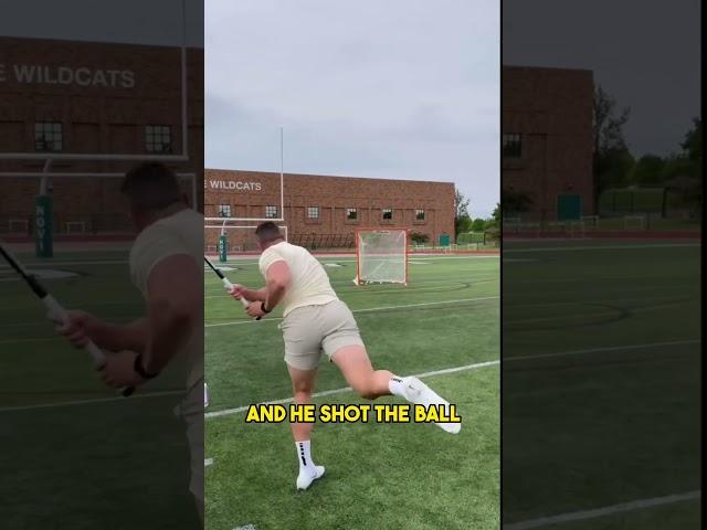 This lacrosse player has the WORLD RECORD for the fastest shot ever... #lacrosse #viral