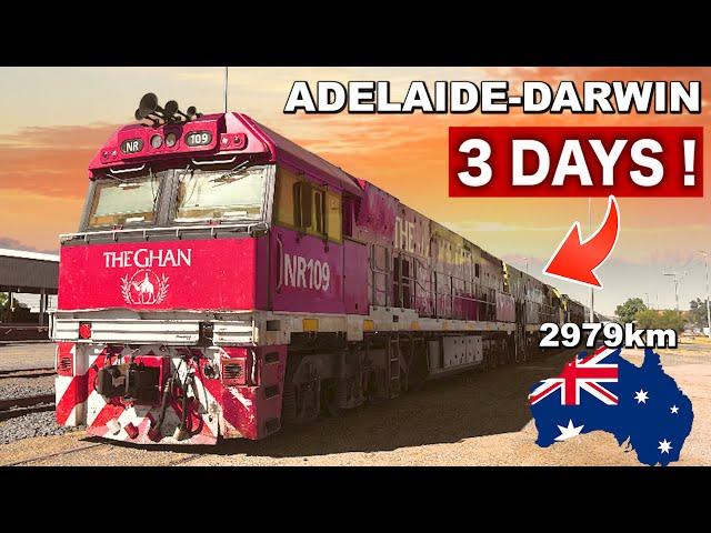 $1,920 Australia's Longest Luxury Sleeper Train | The Ghan (Adelaide→Alice Springs)