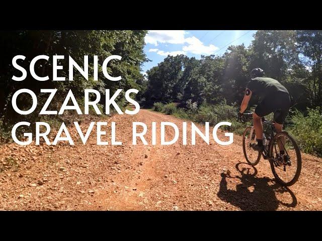 Scenic Gravel Ride in the Ozarks | Chunky Gravel | Punchy Climbs | Gravel Descents | Jared Sluyter