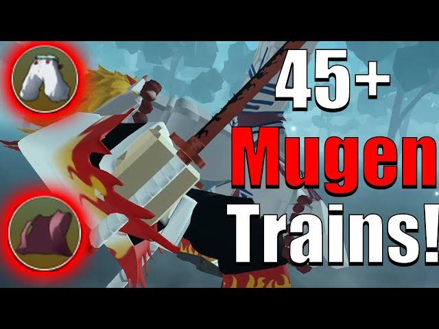 What 45 Mugen Trains Looks Like In Project Slayers! (Update 1.5)