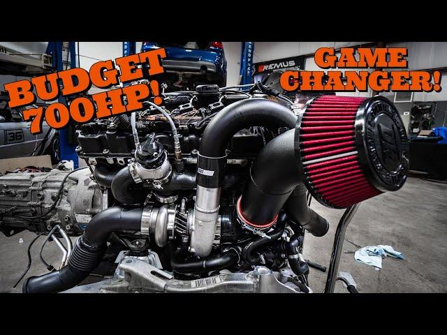 This Affordable N54 Bottom Mount Single Turbo Kit Changes Everything! *Doc Race DR700* (335i/135i)