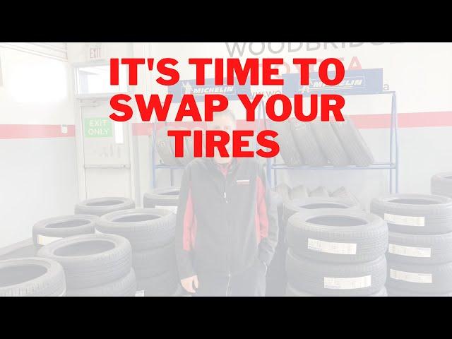 It's Time to Book your Tire Changeover