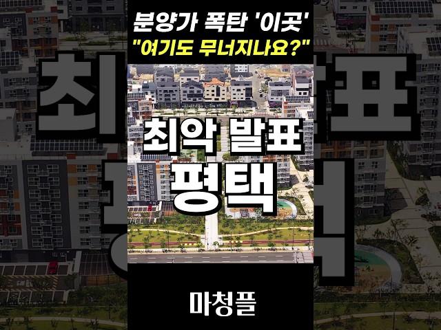 부담되는 평택화양 서희스타힐스 센트럴파크 2차 주택청약 "너라면 이 가격에 들어갈래??" #shorts