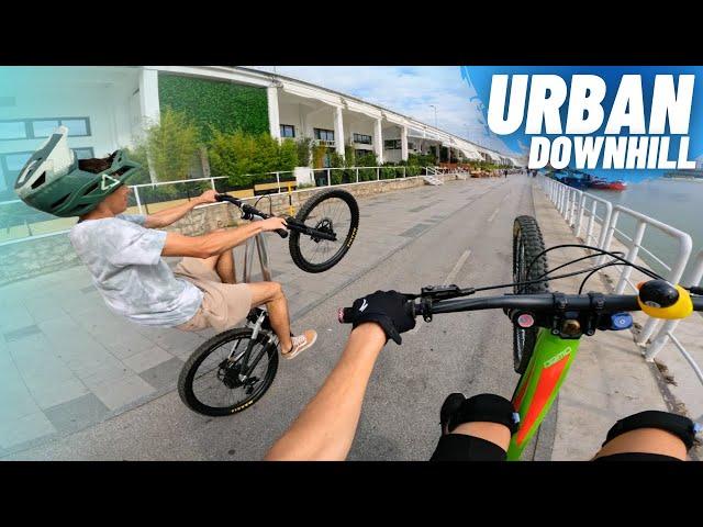 Na Zadnjem Kroz BEOGRAD **URBAN DOWNHILL**