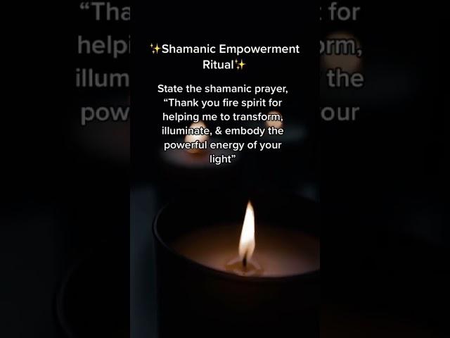 A Shamanic Empowerment Ritual #shorts #shaman #shamanichealing