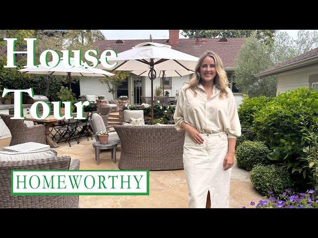 HOUSE TOUR | A Nancy Meyers-Inspired Cottage with Gorgeous Gardens in Laguna Beach, California