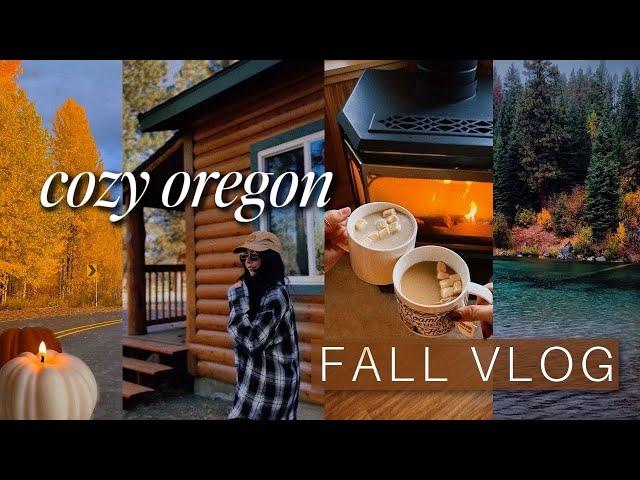 AUTUMN IN OREGON  cabin, ultimate fall leaves, crater lake & bend!