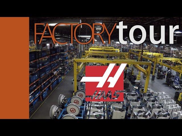 HAAS Factory Tour!  AMAZING size and number of CNC machines!