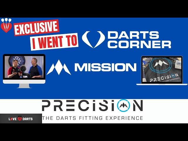 LoveDarts- I went to Darts Corner for an EXCLUSIVE Mission Precision session! Find YOUR perfect Dart