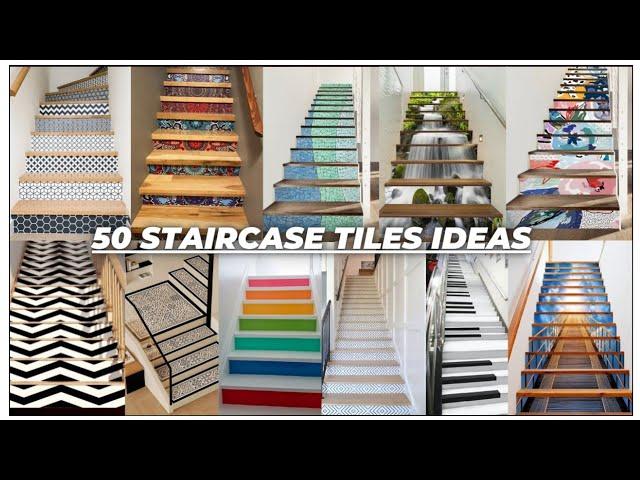 50 staircase tiles design ideas | beautiful tiles for stairs | world-class tiles for house stairs