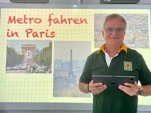 Metro fahren in Paris