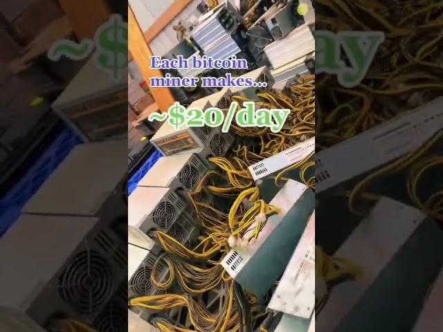 How much Money does a Multi Million Dollar Bitcoin Mining Facility Make?