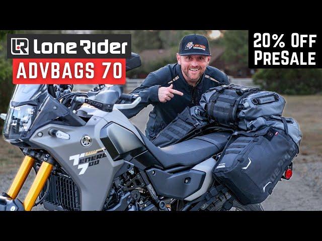 Lone Rider ADVBags 70 | Installation & Early Impressions (Rackless Motorcycle Luggage)