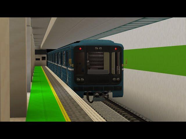 Поездка в метро на Zetiysk Project | Minecraft MTR Mod