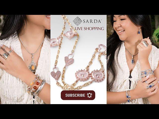 SARDA Live August 28, 2024 (Replay) - Sterling Silver & Gemstone Jewelry With Designer Janyl Sherman