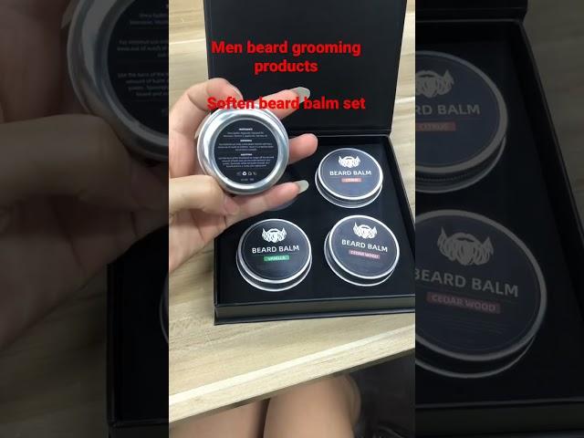 Scented beard balm for Soften Men beard