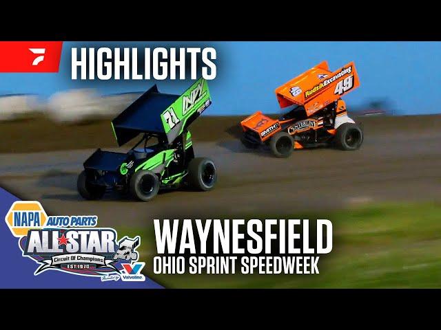 OH Sprint Speedweek | All Star Circuit of Champions at Waynesfield Raceway Park 6/19/25 | Highlights