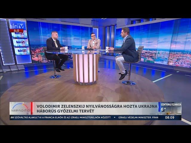 Háború Ukrajnában - Tóth Máté (2024-10-17) - HÍR TV