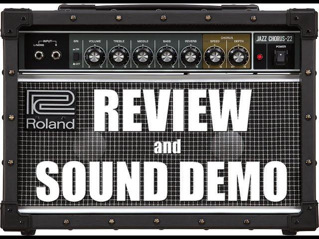 GUITAR TONE - Roland JC22 - Review & Sound Demo