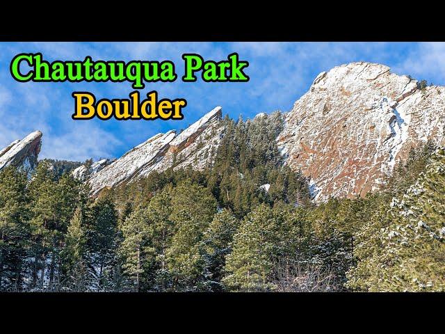 Chautauqua Park  - Boulder Colorado