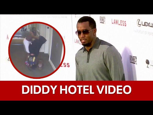 Sean "Diddy" Combs attacks Cassie, video shows