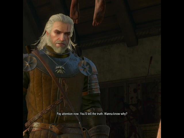 Geralt of Rivia being a badass. #gaming #shorts #witcher