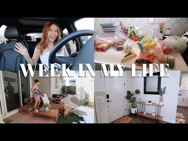 VLOG | Grocery Haul, Work Days, Cleaning + New House Things!