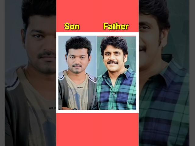 Tollywood Actors Father #vijaythalapathy #thalapathyvijay #suriya #ramcharan #alluarjun #shorts