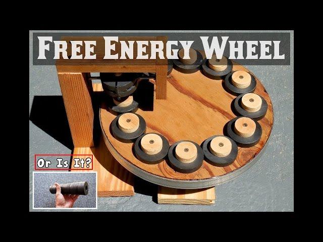 FREE ENERGY WHEEL ~ Using Ring Magnets ~ EXPOSED!