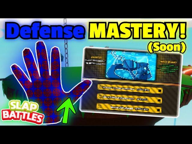 New Defense MASTERY Coming To Slap Battles Soon!