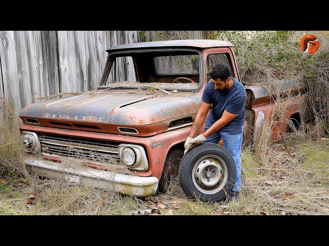 Man Fully Restores Ruined V8 Chevrolet C10 | Start to Finish by @FLManGarage