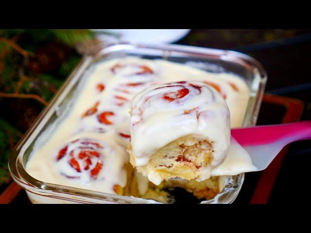 Булочки с Корицей (Синнабоны "КАПУЧИНО")  | Cinnamon rolls "Cappuccino"