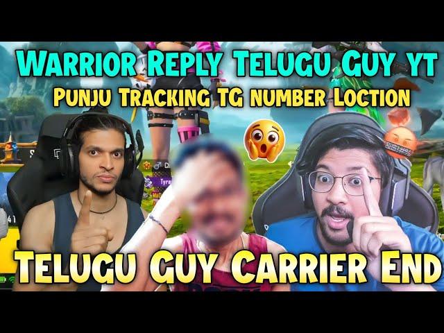 Warrior Reply Telugu Guy yt Punju Tracking TG number Loction Controversy ‍| Unq Gamer Highlights