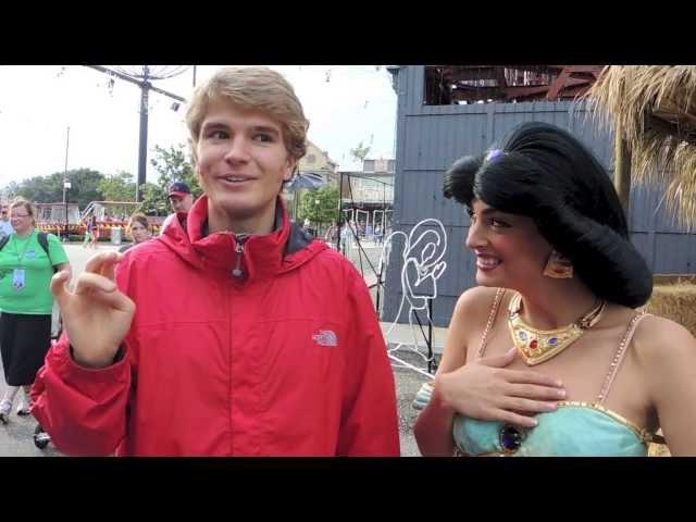 Tommy's Autistic friend Austin meets Minnie, Jasmine, Mulan, Green Army Men, Pinnocchio