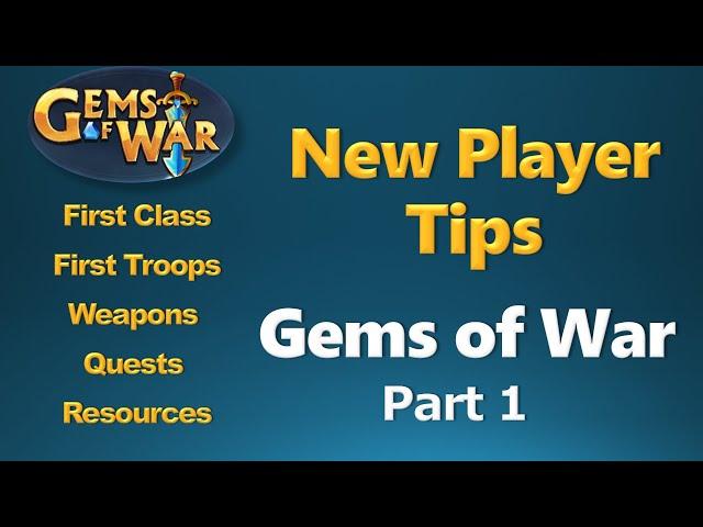 New Player Tips Part 1 - Gems of War