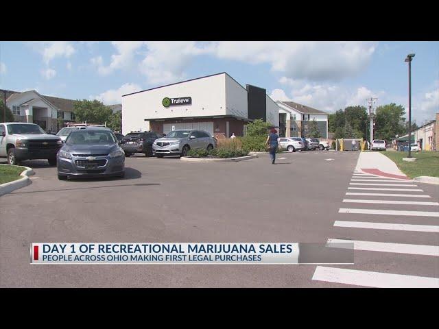 The first day of recreational marijuana in Ohio