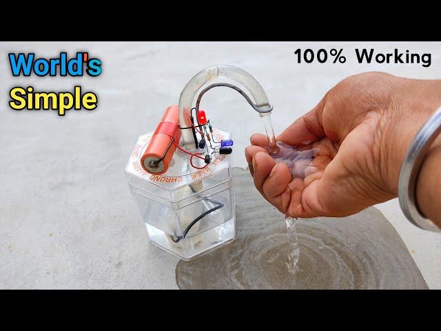 Automatic Hand Wash Machine  | Automatic Hand Sanitizer Dispenser | Best Science Project