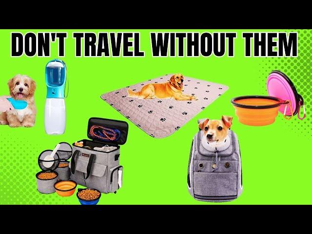 Best Travel Essentials For Dogs - Easy to Explore The World With Your Pup