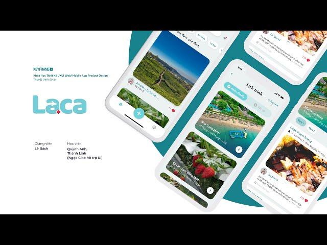Travel App "La ca", Casestudy by Quynh Anh, Thanh Linh, Ngoc Giao