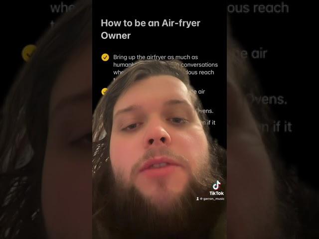 How to be an Air-Fryer Owner (Full Video) #ireland #irish #funny #comedy #food