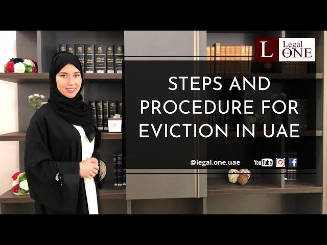 Eviction of Tenant in UAE. Steps and legal procedure