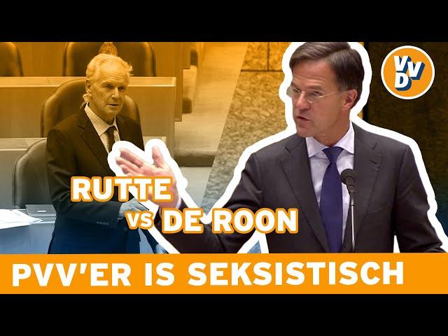 Mark Rutte reageert op seksistisch PVV-Kamerlid: "Blegh!"