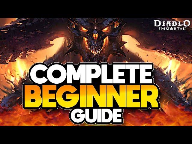 Complete Beginner / New Player Guide to Diablo Immortal