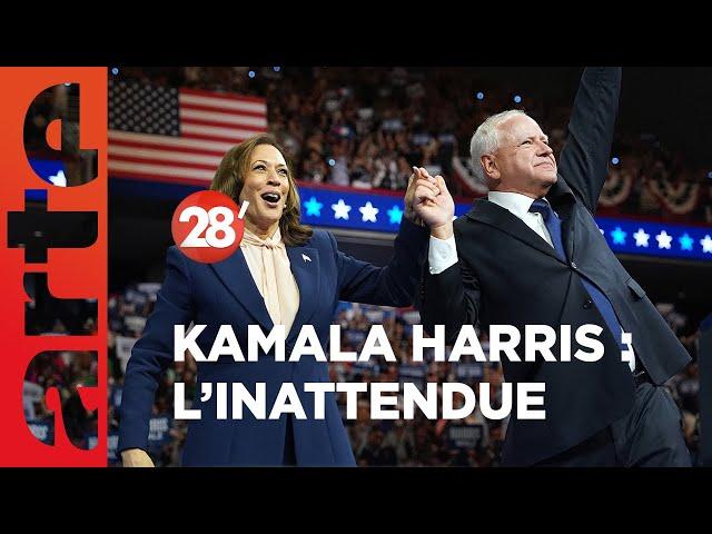 Kamala Harris : prête pour le choc Trump ? - 28 Minutes - ARTE