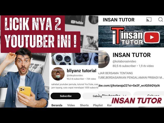 LICIKNYA BLIYANZ TUTORIAL VS BANGS4TNYA INSAN TUTOR